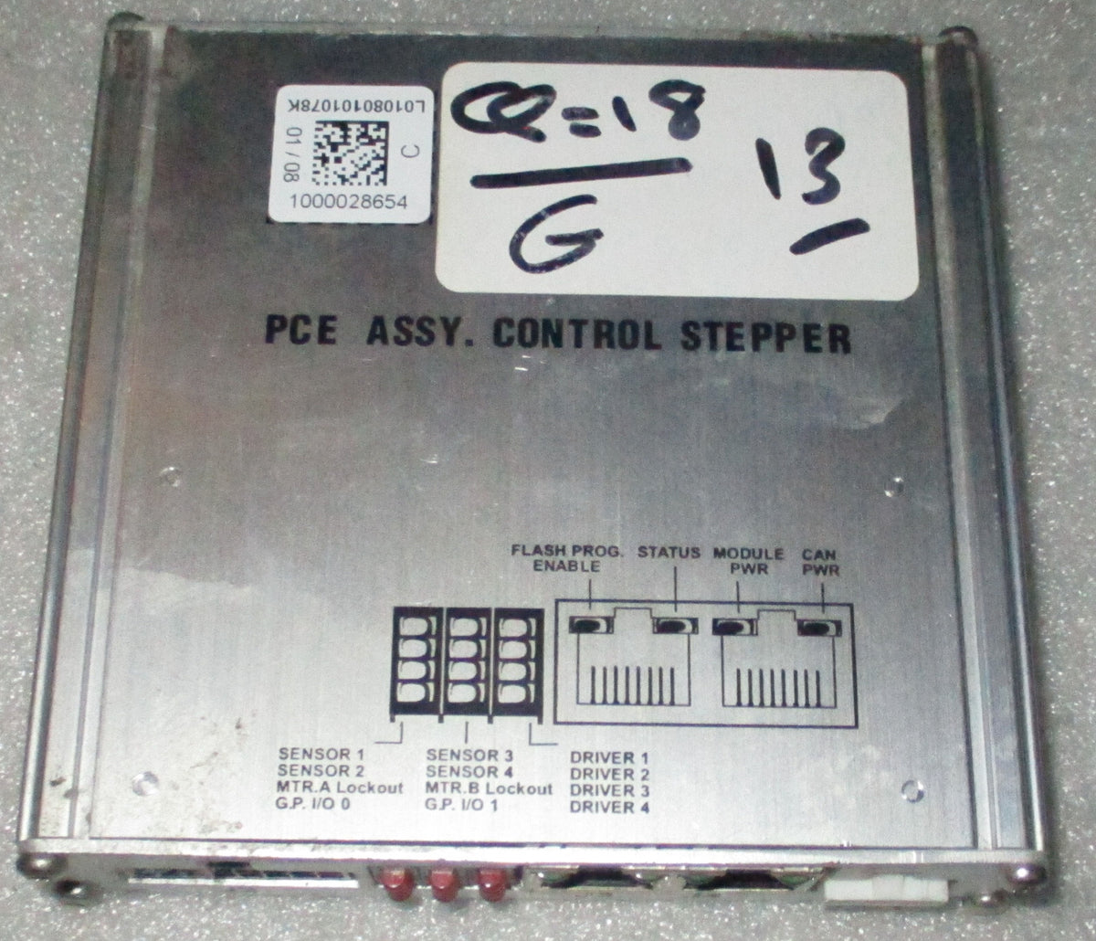 SIEMENS 1000029670 PCE ASSEMBLY CONTROL STEPPER MOTOR MODULE