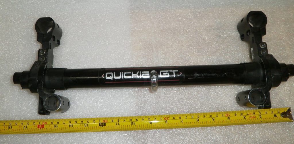 Quickie GT Wheelchair 16" Axle Complete - Rear Assembly Dimension As Photo