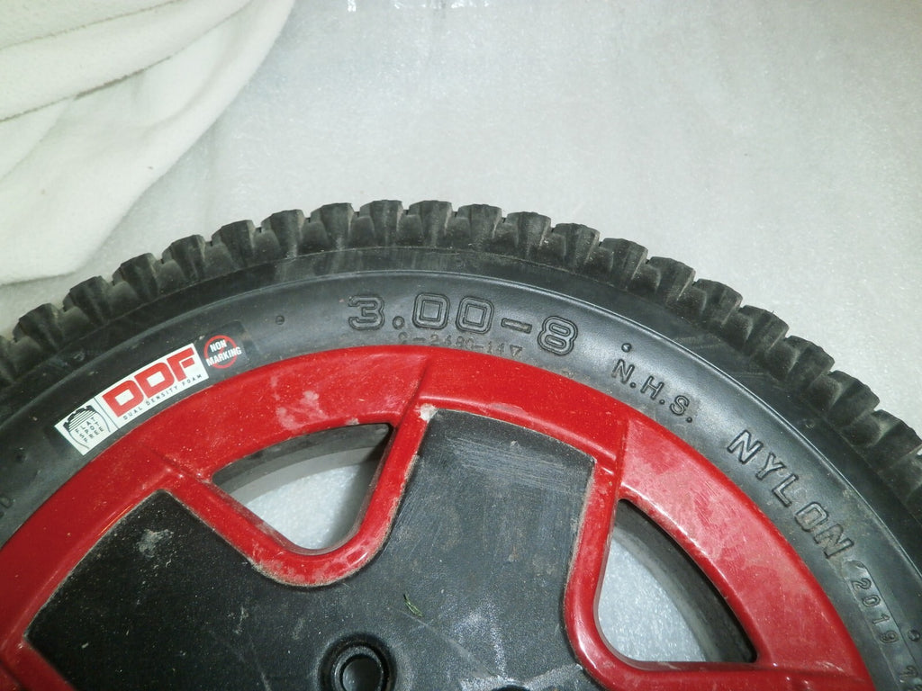 LOT OF 2 3.00-8 Primo POWER TRAX WHEELS SOLID INVACARE TDX-SPII 2022 WHEELCHAIR