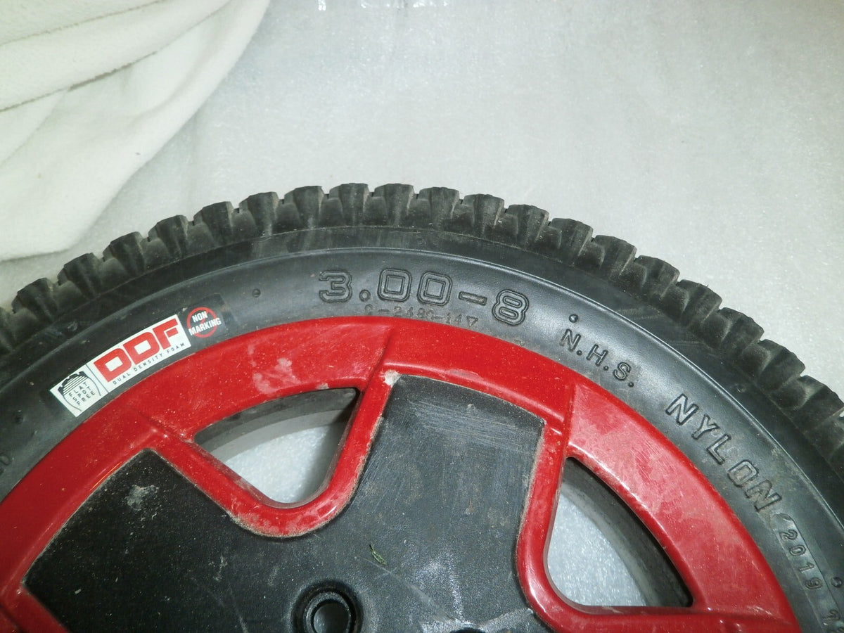 LOT OF 2 3.00-8 Primo POWER TRAX WHEELS SOLID INVACARE TDX-SPII 2022 WHEELCHAIR