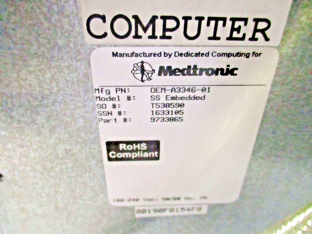 MEDTRONIC COMPUTER SSEMBEDDED OEM-A3346-01 USED