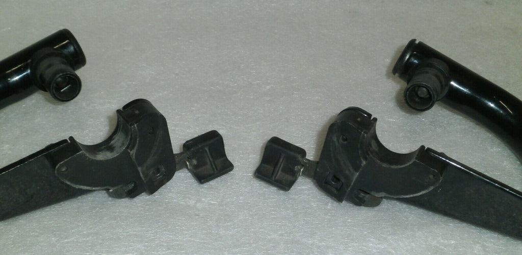 SET OF WHEELCHAIR FOOT REST GOOD CONDITION WITH MOUNT PLATES DIMENSION AS PHOTO