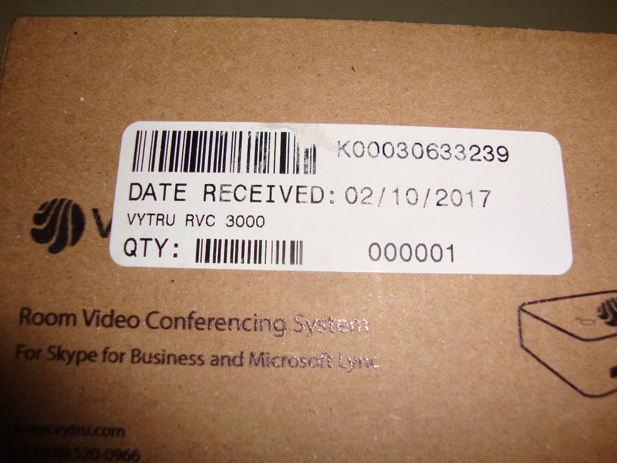 VyTru RVC3000 RVC-3000 Video Conferencing System