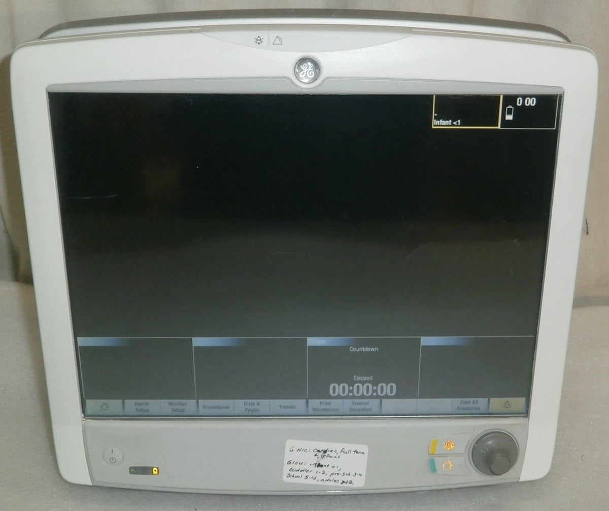 GE Healthcare CARESCAPE B650 Monitor