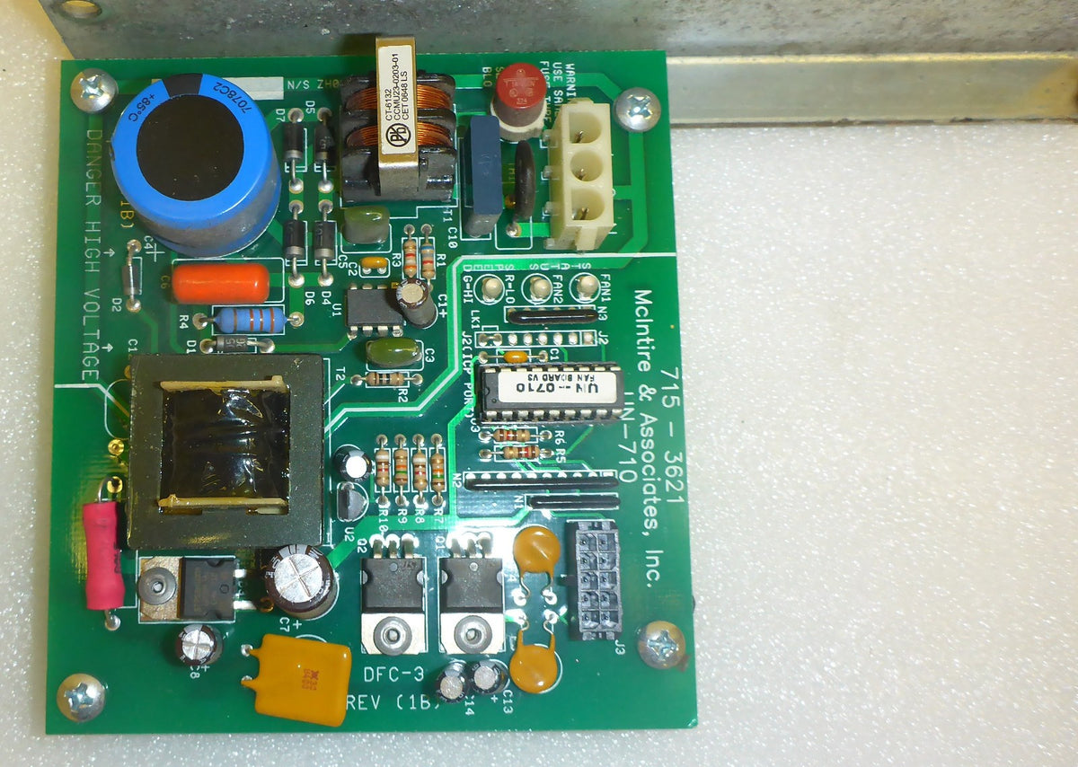 STAR TRAC TREAD MILL POWER SUPPLY CONTROL BOARD 715-3621 USED GOOD CONDITION