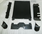 SET OF SHROUD CENTER BLACK BASE AND PARTS FOR INVACARE 2022 TDX-SPII WHEELCHAIR