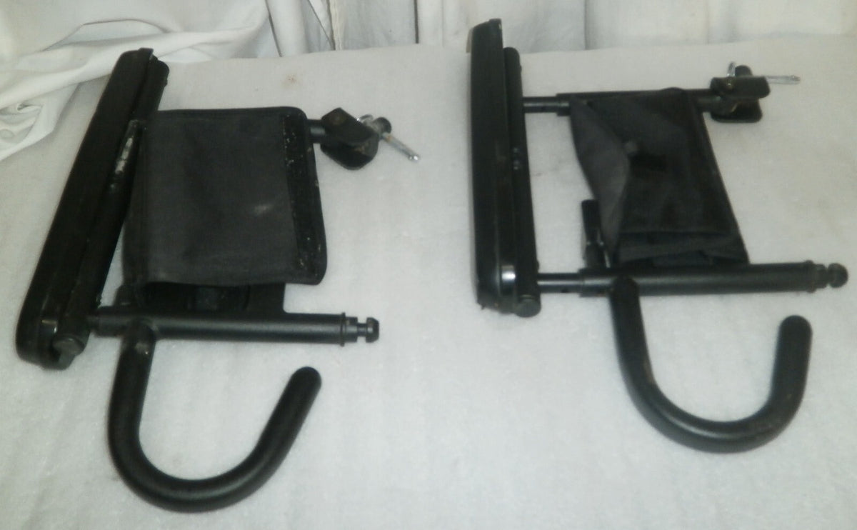 PAIR OF WHEELCHAIR ARM REST MOUNTS FOR QUANTUM Q6 EDGE