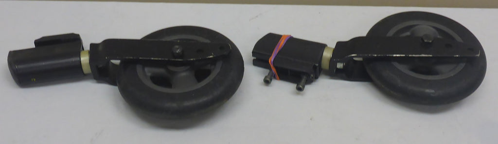 INVACARE MYON WHEELCHAIR FORKS AND CASTERS AND BOLTS AS PHOTO