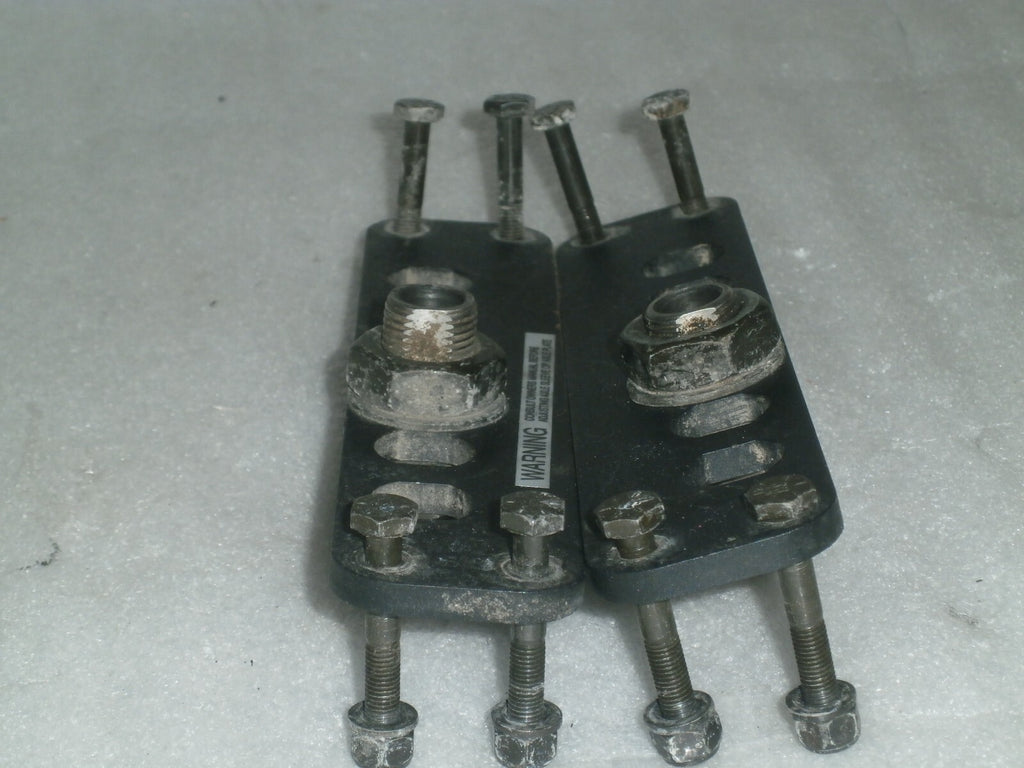 Pair of Quickie Zippy Wheelchair Axle Plates as Photo