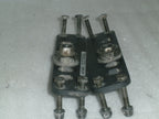 Pair of Quickie Zippy Wheelchair Axle Plates as Photo