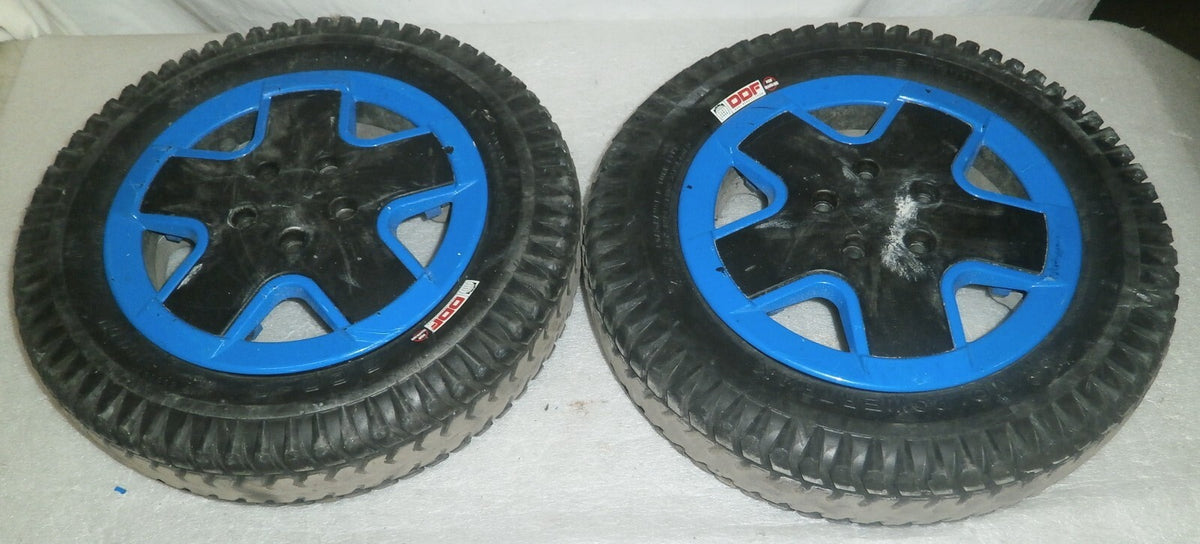LOT OF 2 TDX-SP2 PRIMO POWERTRAX WHEELS 3.00-8 SOLID GOOD CONDITION