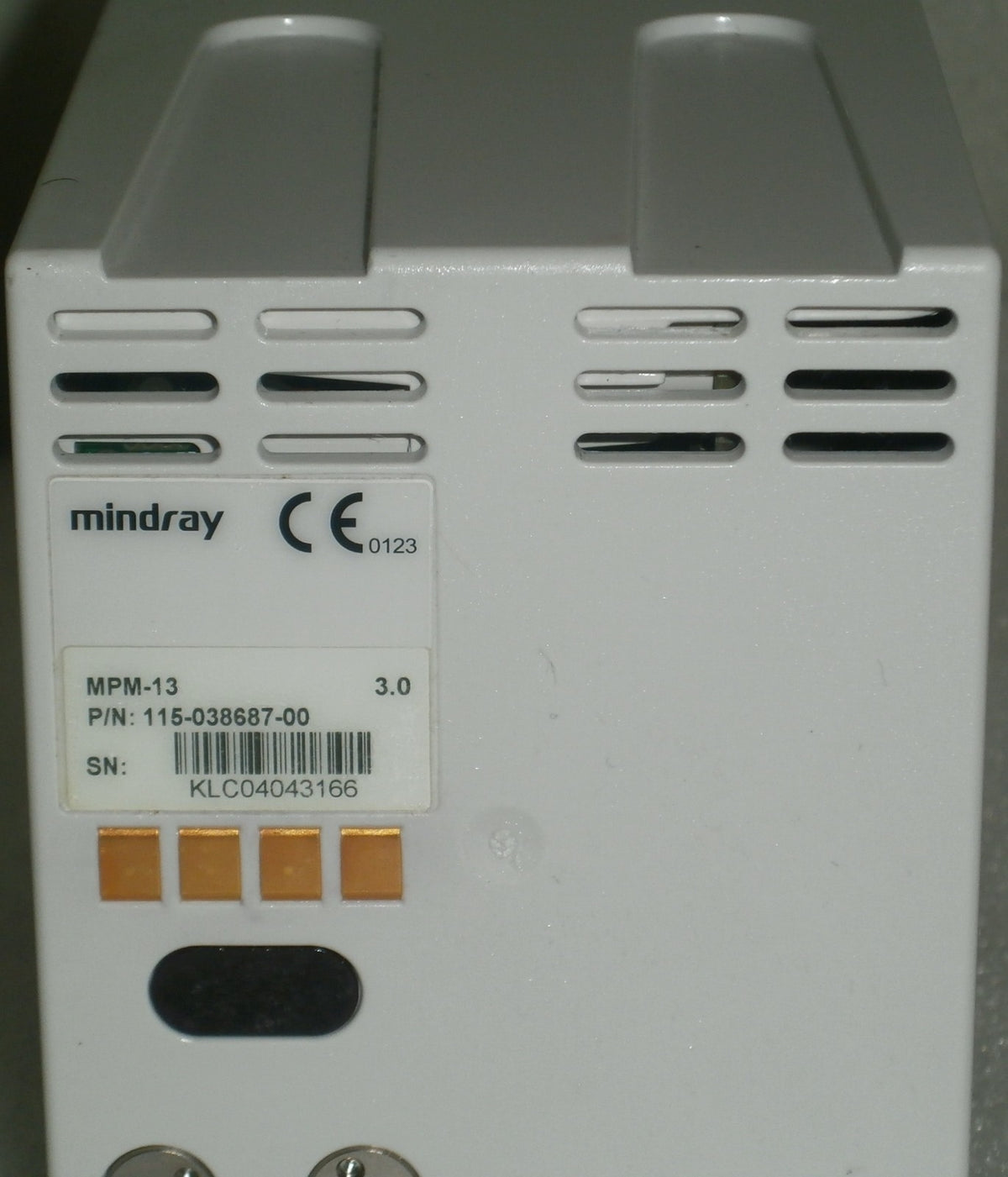 Mindray MPM Platinum Multi Parameter Module 115-038687-00 W/ Cables