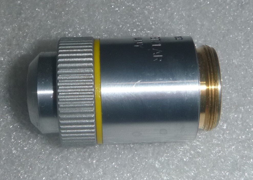 Microscope lens Leitz Wetzlar Germany 519760 160/- EF 10/0.25
