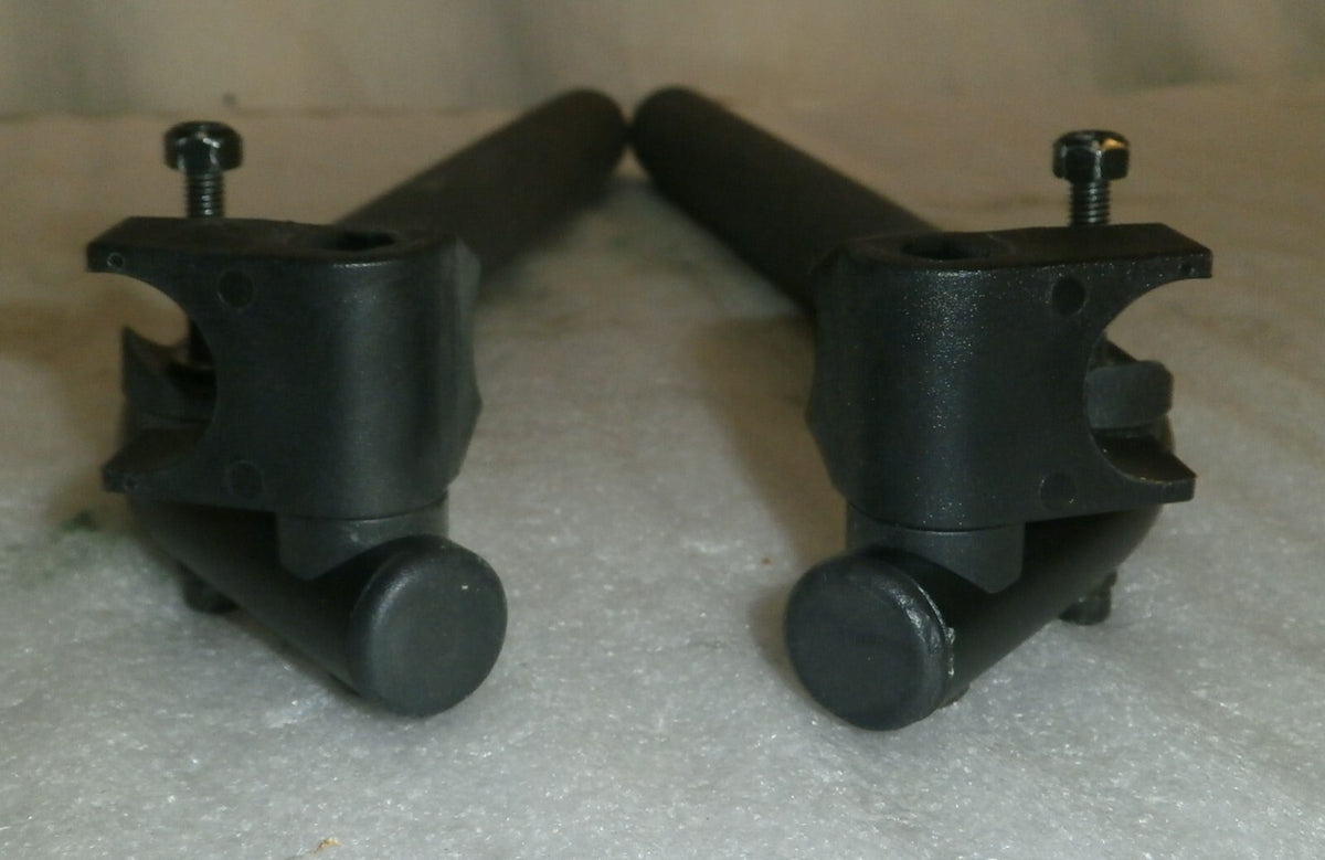 PAIR OF WHEELCHAIR FLIP ARM REST MOUNTS FOR LITTLE WAVE