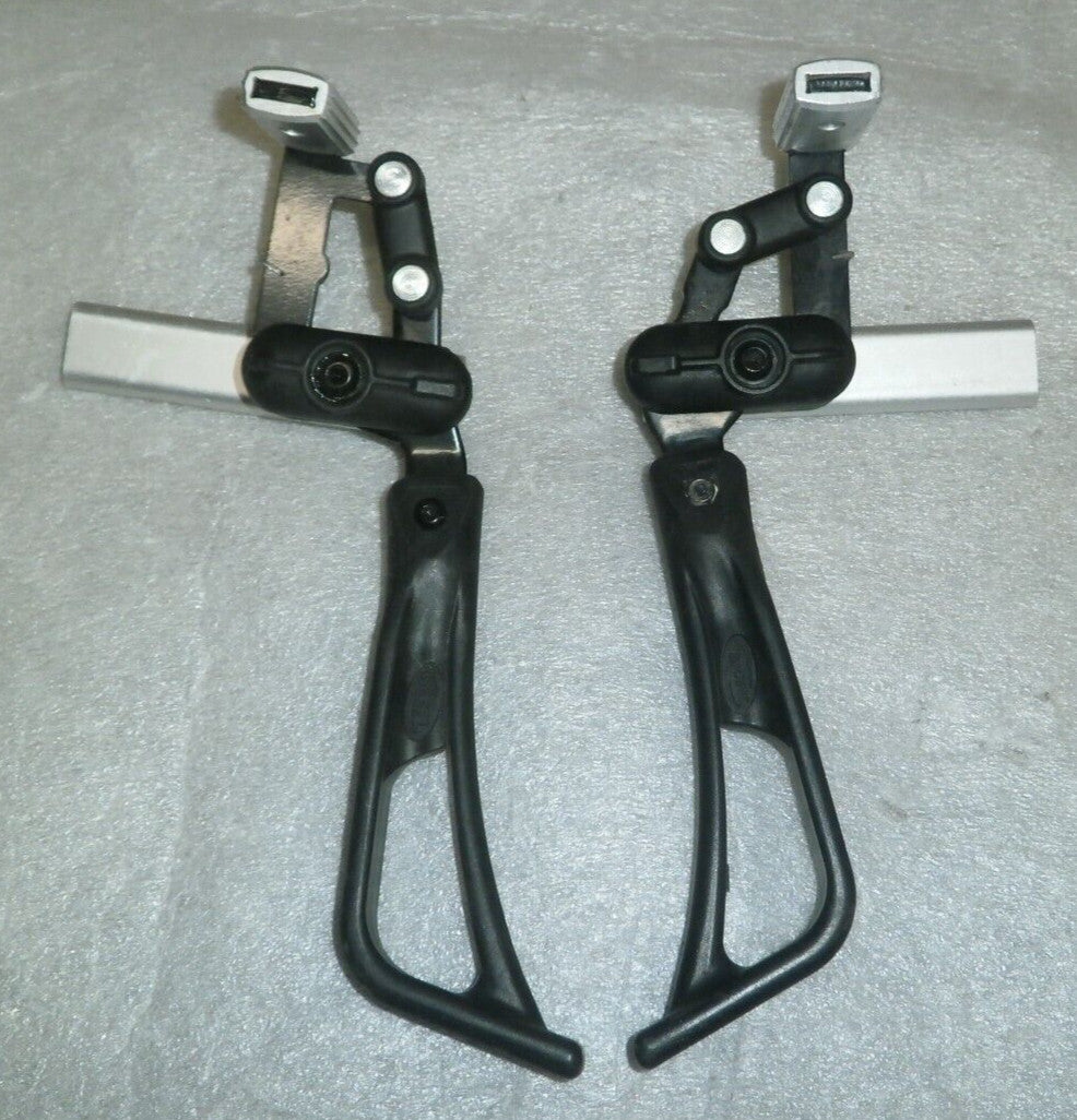 Wheel Locks Wheelchair Hand Brake Pull Push Assembly Pair Left Right