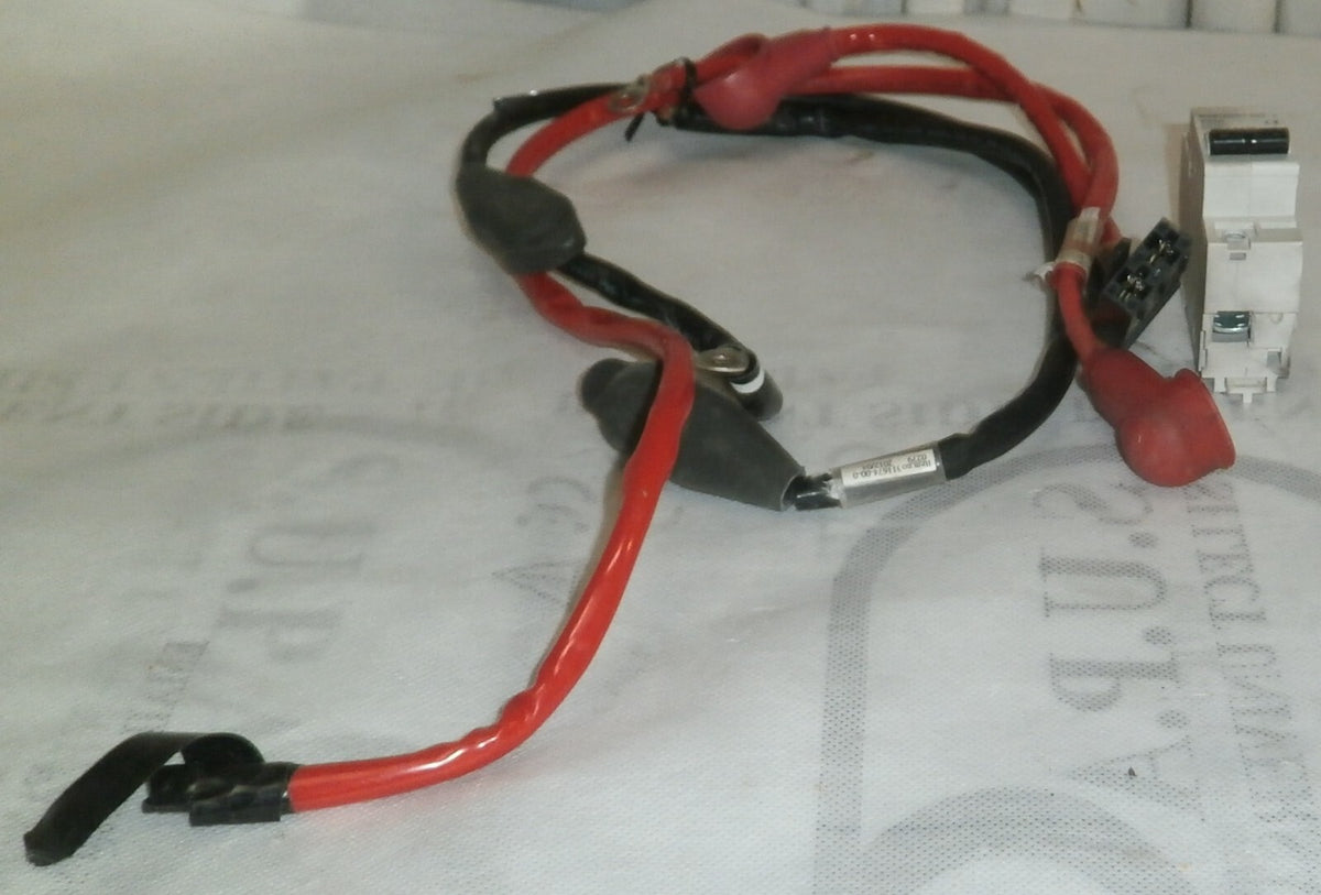 Permobil M300 Battery Cables with Braker MGB100H/1-B63 Good Condition As Photo
