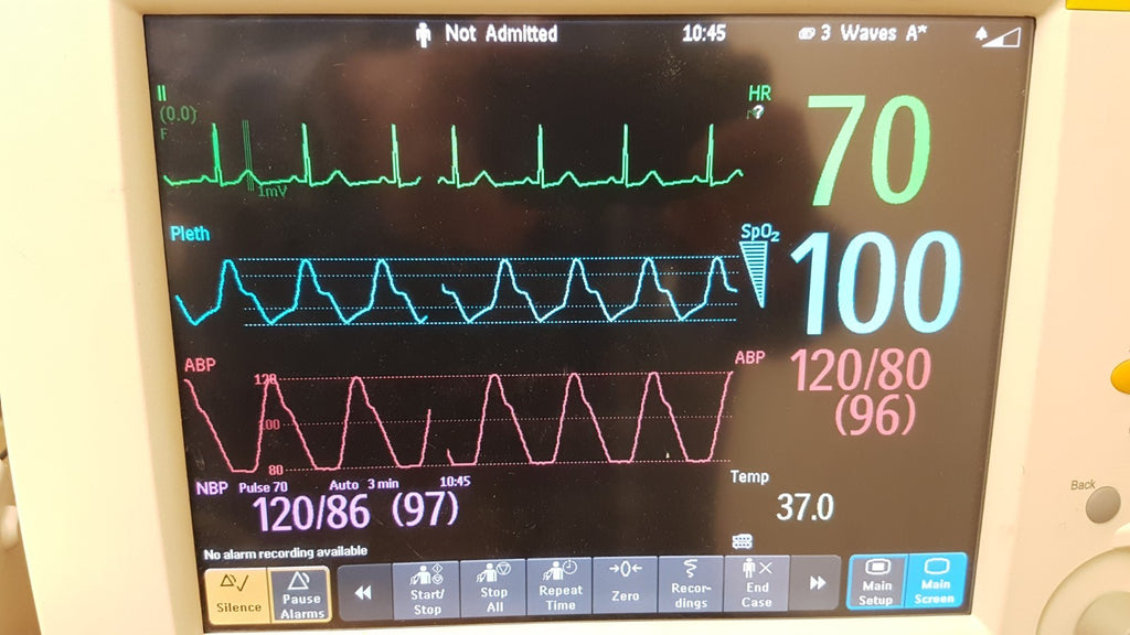 Philips IntelliVue MMX Module 867036 12 Lead ECG Biomed Tested