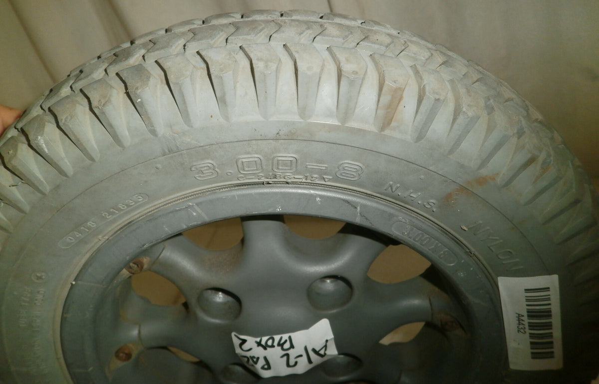POWER WHEELCHAIR WHEEL PRIMO POWERTRAX 3.00-8 AS PICTURES
