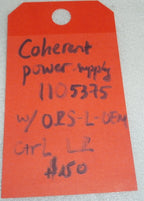A7149 COHERENT POWER SUPPLY 1105375 AG WITH OPS BLUE CPU-1092548 MADE IN NARWAY