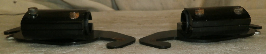 SET OF WHEELCHAIR BACK SUPPORT BRACKET GOOD AS PICTURE