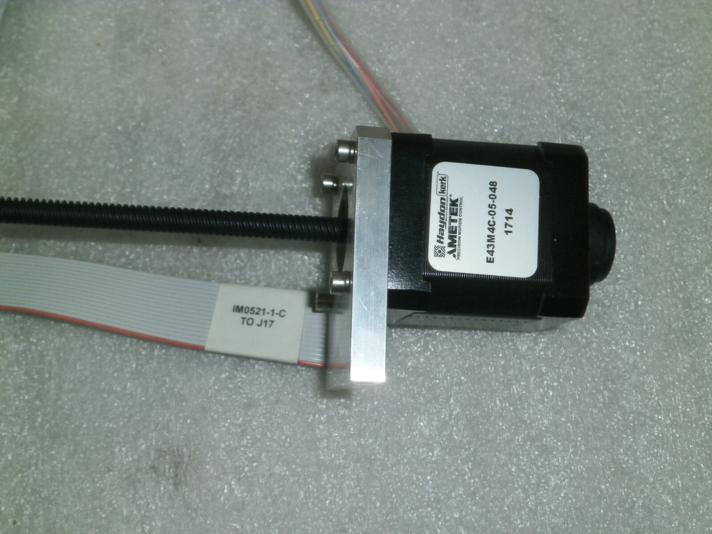 AMETEK HAYDON KERK E43M4C-05-048 1714 LINEAR ACTUATOR W/ BOARD IM8406-1