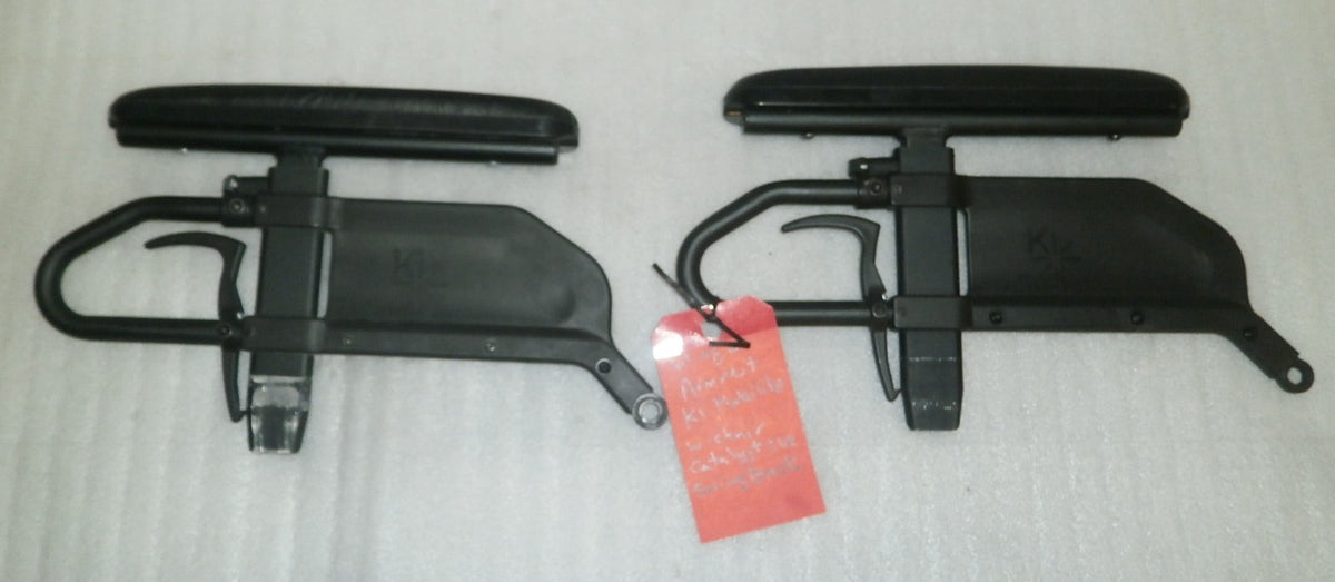 Pair KI Mobility Catalyst SVX Swing back Wheelchair Left Right Arm Rest