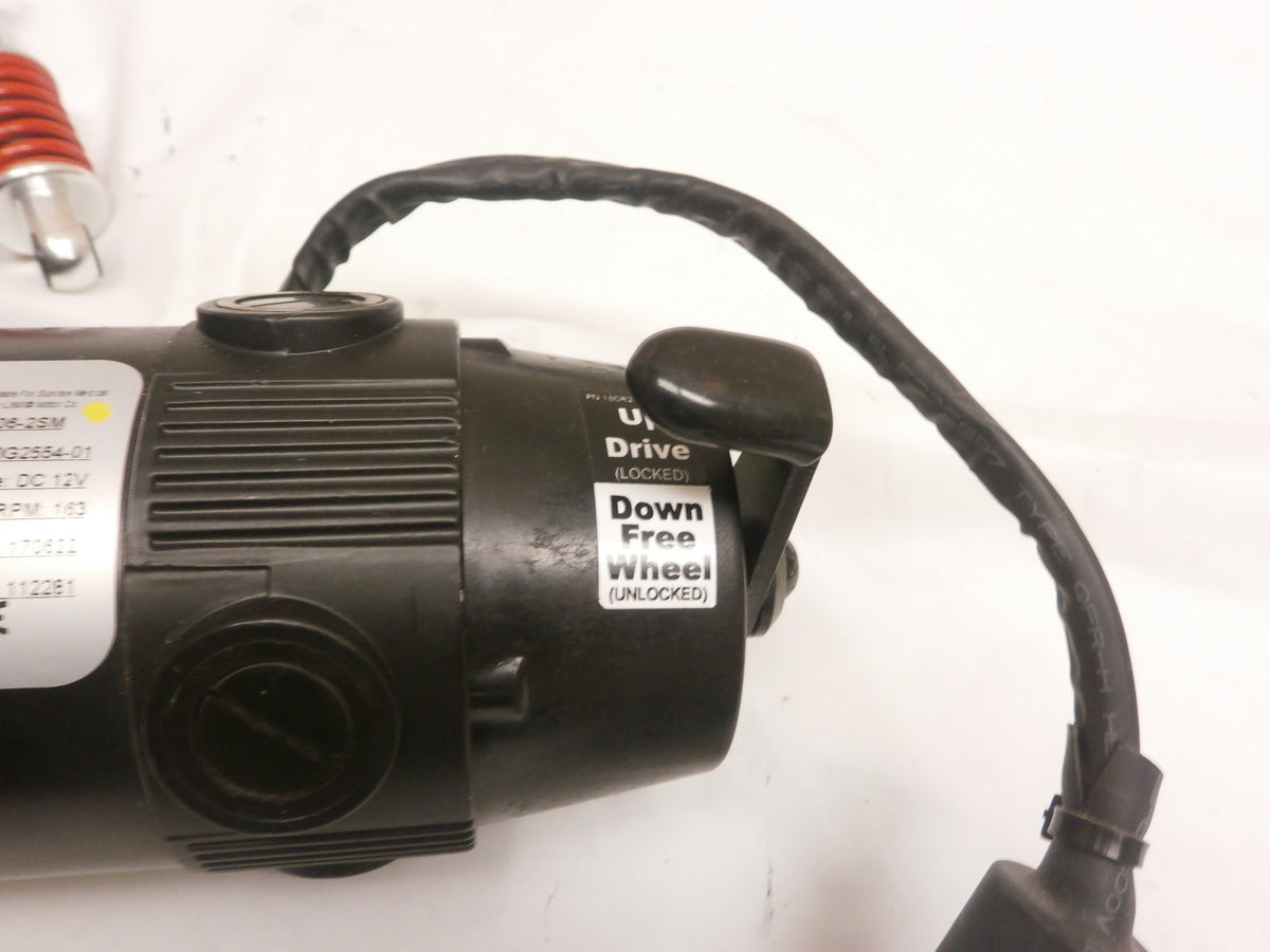 Quickie QM-710 One Motor 107247 left with Two shocks Good Condition as photo