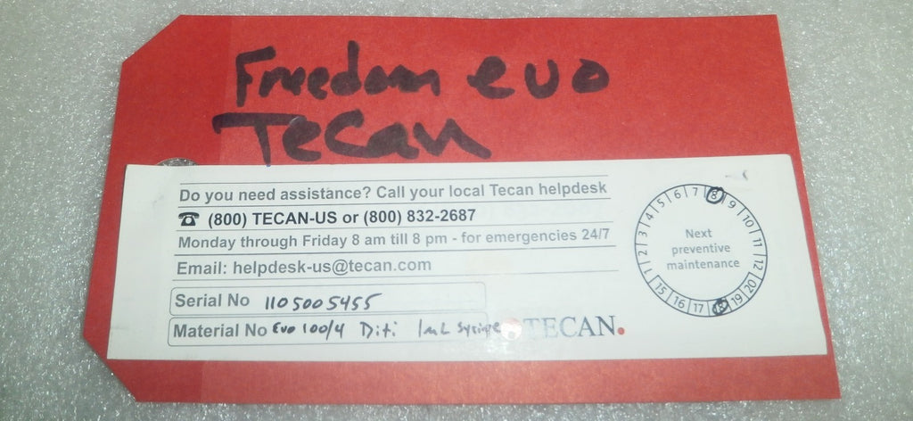 Tecan Freedom EVO DC Servo II AD06451765 ARM DCU