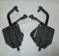 SET OF WHEELCHAIR FOOT REST GOOD CONDITION WITH MOUNT PLATES DIMENSION AS PHOTO
