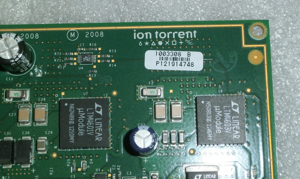 ION TORRENT AS1712022 BOARD PART 1003308 B VERY GOOD CONDITION