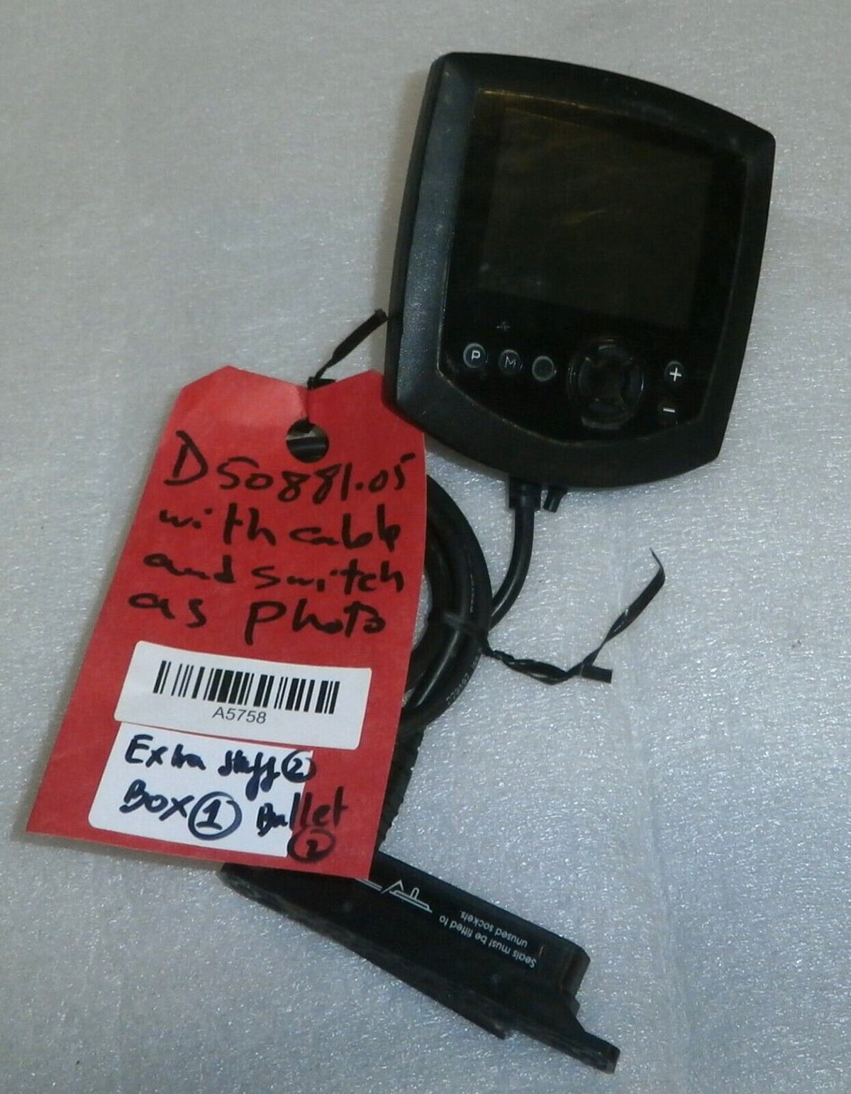 PG Drives Display Controller for Power Wheelchair D50881.05 W/ Connection Cable