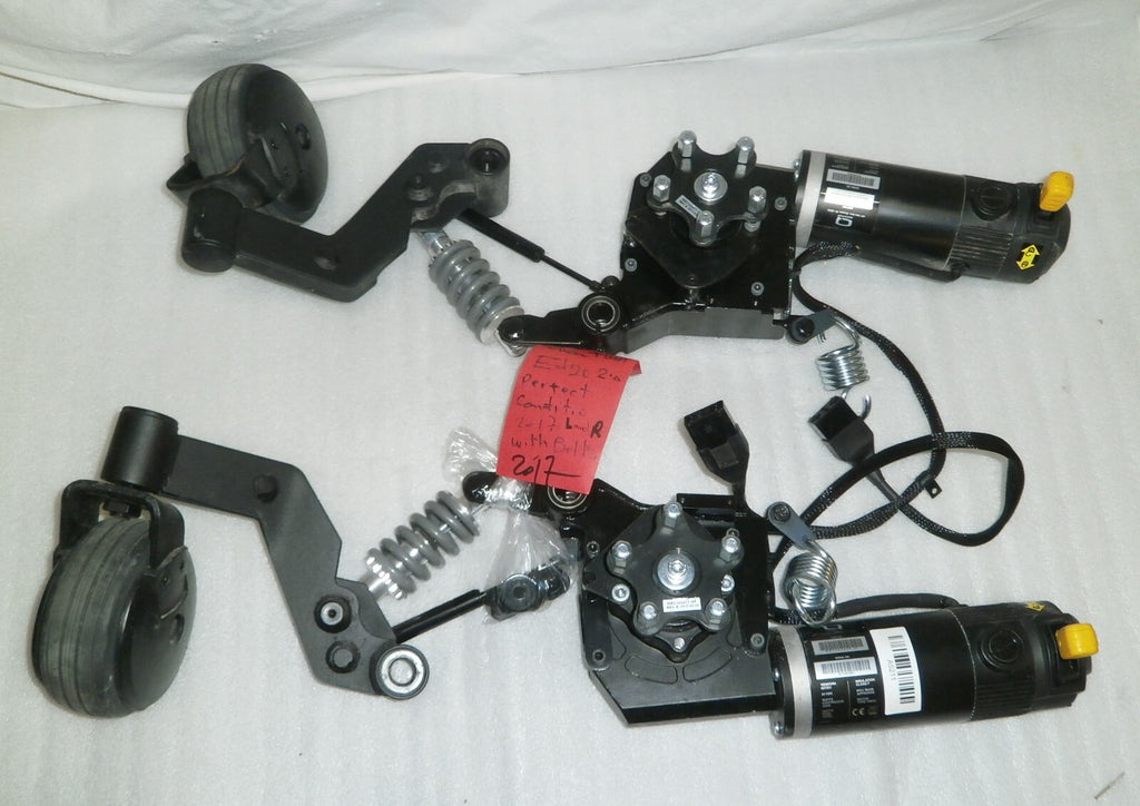 SET of Left-Right Motors Quantum Q6 Edge 2.0 MOT154323-01 & MOT154324-01+ Caster