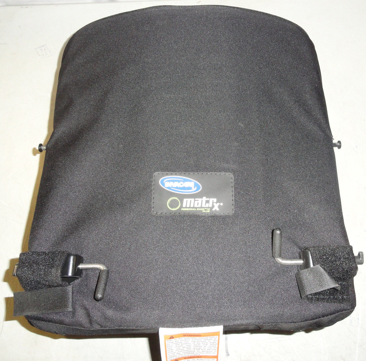 INVACARE MATRX PERSONAL 10 PLUS WHEELCHAIR BACK WITH 18 INCH WIDTH -NO ACC
