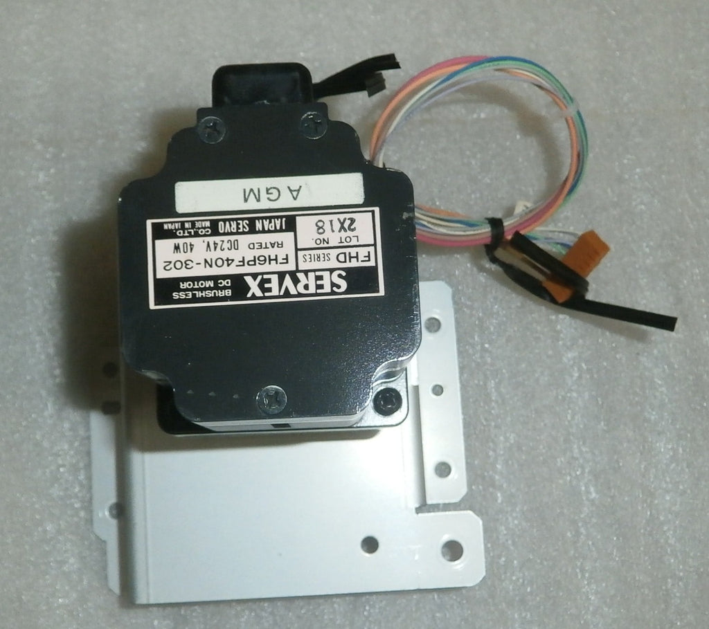 NIDEC Servo FH6BF40N-302 Brushless DC Motor w/ Base as Photo