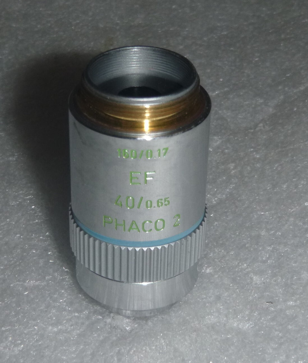 Leitz Wetzlar 519769 160/0.17 EF 40/0.65 Phaco 2 Microscope Objective Lens