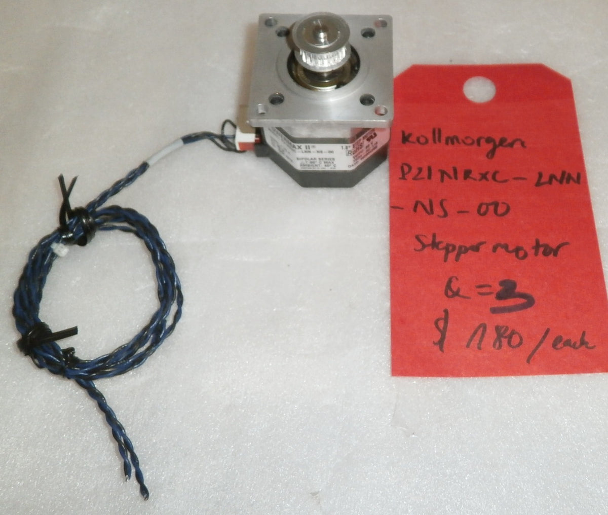 KOLLMORGEN POWERMAX II P21NRXC-LNN-NS-00 STEP MOTOR BIPOLAR SERIES 46W