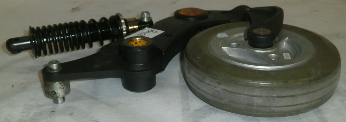 Set of 2 Permobil M300 Parts Back Caster Frames with Absorber as Photo
