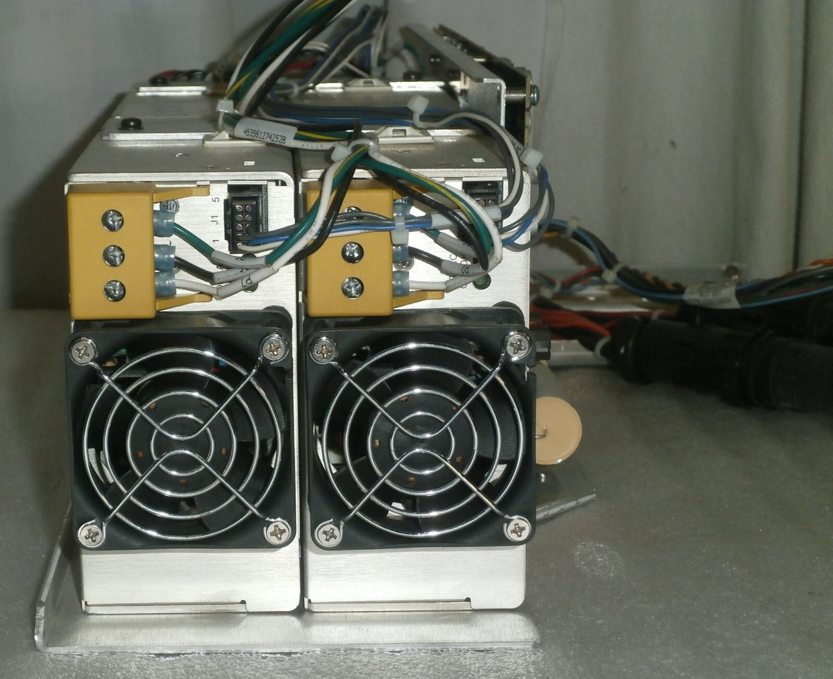 Set of 2 Emerson MP6-3L-4NN-0M Power Supply Unit and 1 Board 453561290183 REV C
