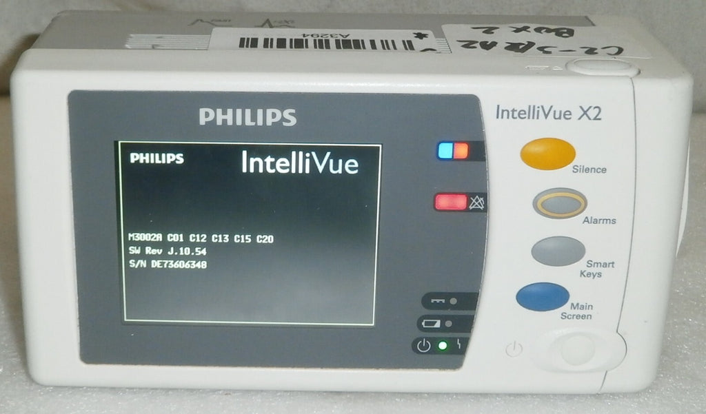 Philips IntelliVue Intelli Vue X2 Vital Sign Patient Monitor M3002A Rev J
