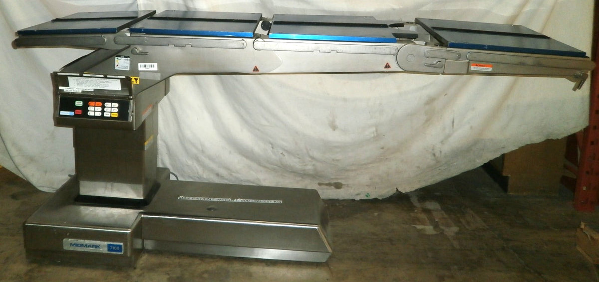 Midmark 7100 Surgical Table Max Weight 500 lbs