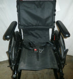 MOTION COMPOSITE MANUAL FOLD WHEELCHAIR 2022 18" SEAT WIDTH, ADJUSTABLE HEIGHT