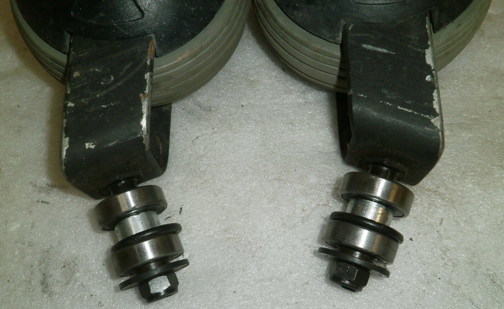LOT 2 OF KickSTOP WHEEL CASTER SWIVEL & BRAKE