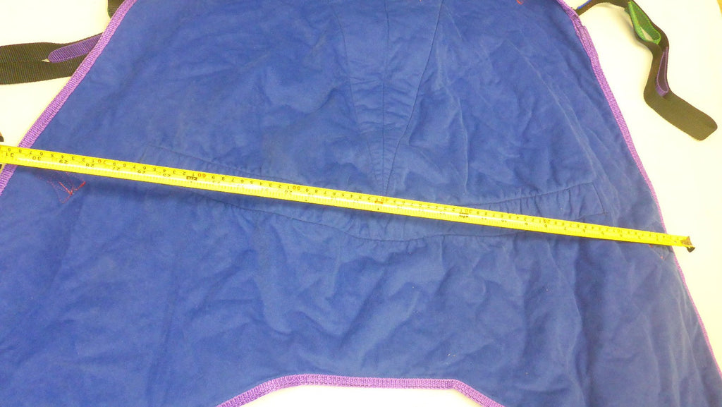 INVACARE MEDIUM R100 BLUE DEVIDED LEGS SLING VERY GOOD CONDITION