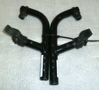 SET OF 2 WHEELCHAIR FOOT REST FRAMES DIMENSION AS PHOTO