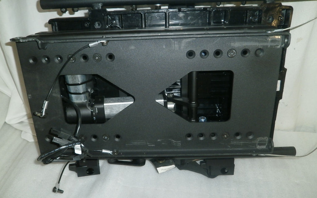 QUICKIE QM-710 Tilt Base with Actuators & Back frame Folded w/ Armrest Support
