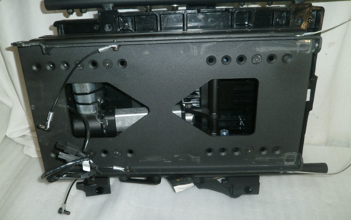 QUICKIE QM-710 Tilt Base with Actuators & Back frame Folded w/ Armrest Support