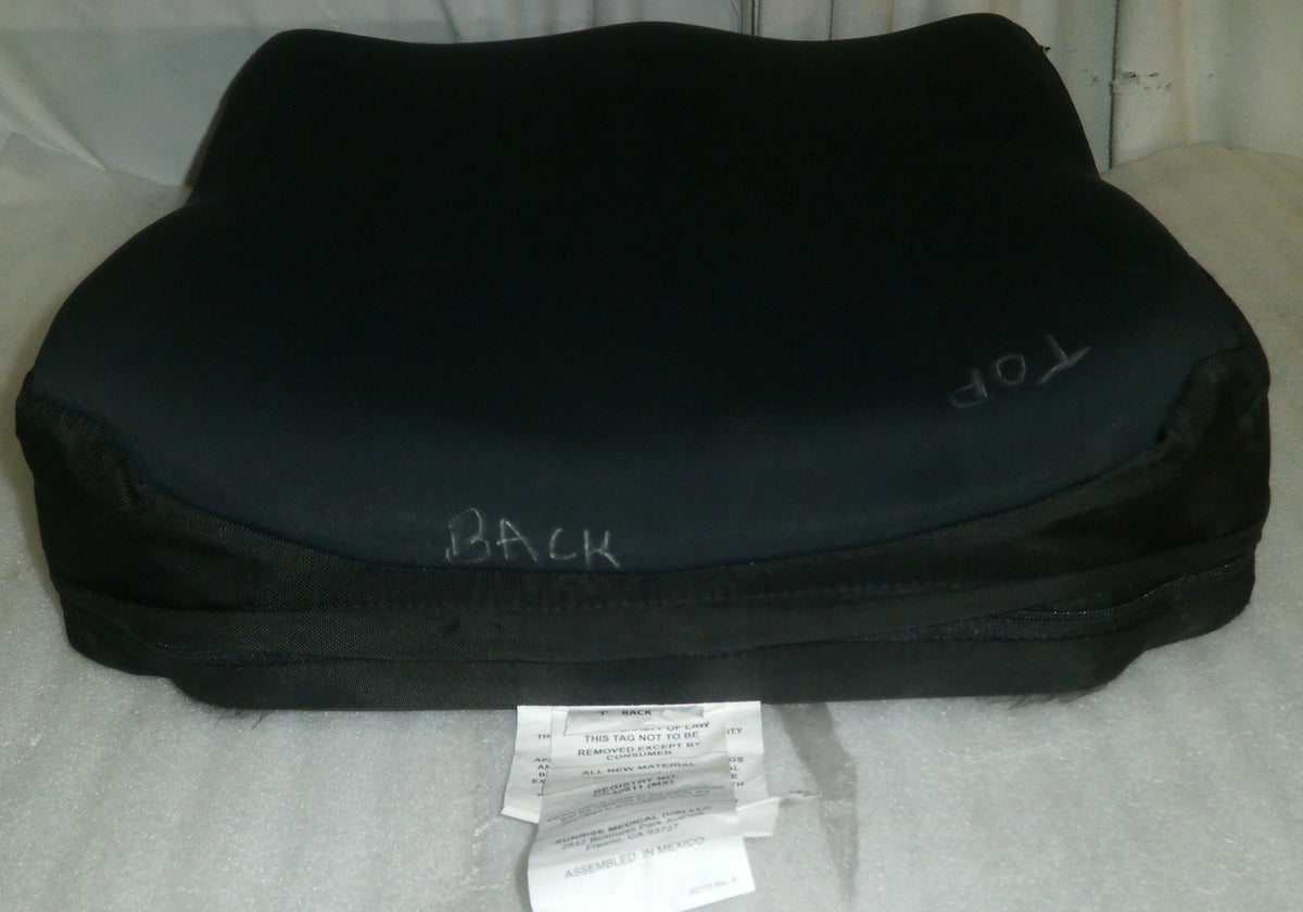 Wheelchair Jay Union Cushion 119751-032 Size 17 X 18 X 4.25" W/ COVER GOOD COND