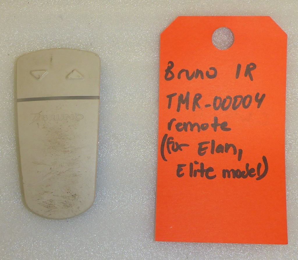 BRUNO 1R ELAN ELITE MODEL REMOTE CONTROL TMR-00004 USED GOOD CONDITION