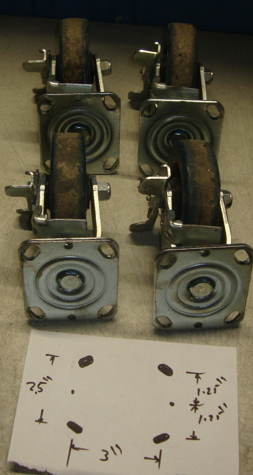 XL48 ULTRASONIC CLEANING SYSTEM CASTERS HEAVY DUTY