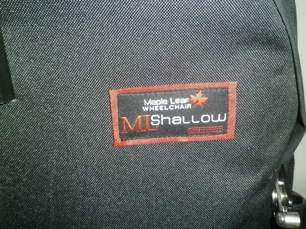 MAPLE LEAF ML SHALLOW WHEELCHAIR BACK SIZE 19" W/ ACCESSORIES